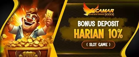 Reload Bonus Deposit Harian promotional banner